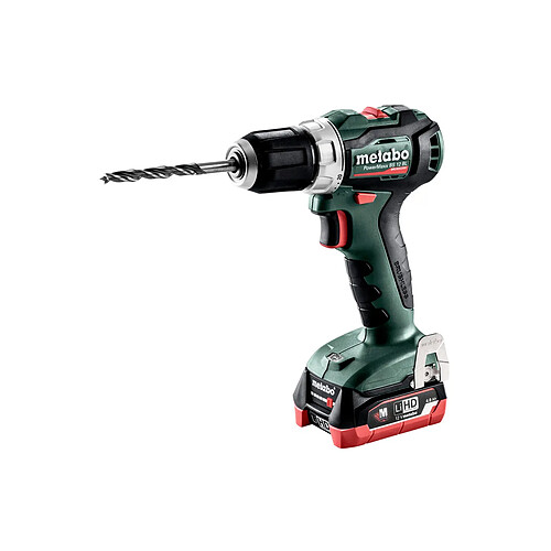 Perceuse visseuse METABO - PowerMaxx BS 12V - BL 2 x 4,0 Ah Li-HD, ASC 55, coffret - 601038800