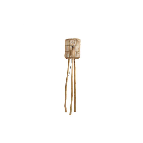 Lampadaire Romimex Naturel 30 x 160 x 30 cm