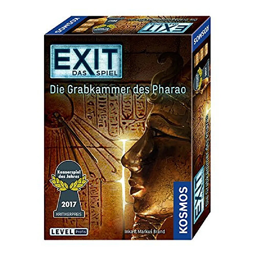 Kosmos Games 692698A -A ExitA -A The GameA -A The Tomb of The Pharaoh Fans of The Year 2017 ( German Version)