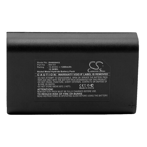 vhbw batterie compatible avec Motorola MagOne RTN4000A radio talkie-walkie (1200mAh 10,8V NiMH)