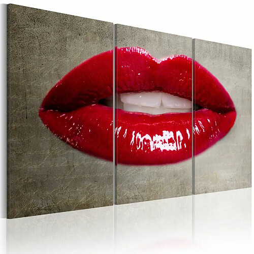 Paris Prix Tableau Imprimé Female Lips 60 x 90 cm