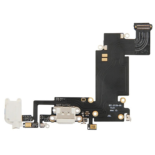 Wewoo Pour iPhone 6s Plus câble blanc de port de chargement pièce détachée