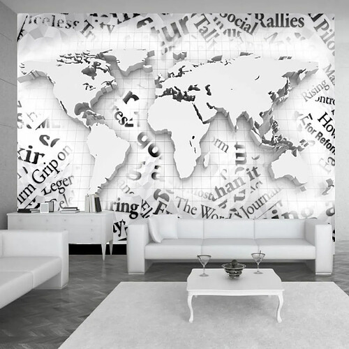 Paris Prix Papier Peint The World of Newspapers 175 x 250 cm