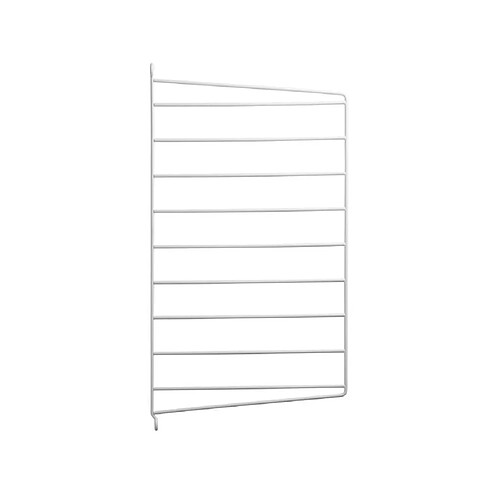 String Montant latéral mural - Ensemble de 2 - 50 x 30 cm - blanc