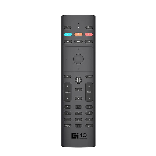 Universal G40 G40S Voix Recherche Air Souris 33 Touches Infrarouge Apprentissage Gyroscope 2.4G Télécommande Intelligente pour Apple TV Boîte TV | Télécommande