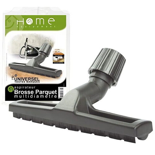 Brosse aspirateur HOME EQUIPEMENT Parquet multidiamètre