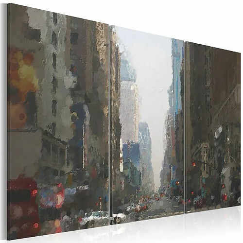 Paris Prix Tableau Imprimé Rainy City Behind the Glass 60 x 90 cm