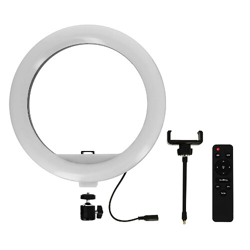 Ring Light 30 cm / 28W avec Support Téléphone Eclairage 100% Réglable LinQ