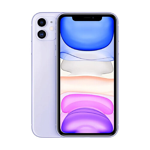 Apple iPhone 11 - 128 Go - Violet - Sans chargeur · Occasion