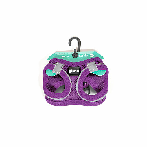 Harnais pour Chien Gloria 41,4-43 cm Violet S 29,4-32,6 cm