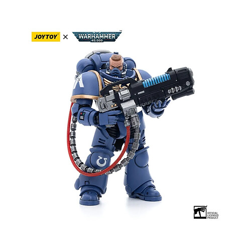 Joy Toy Warhammer 40k - Figurine 1/18 Ultramarines Hellblasters Brother Paxor 12 cm