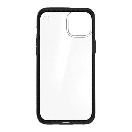 Speck Coque Presidio Perfect Clear Geo pour iPhone 14 Plus/15 Plus Noir transparent