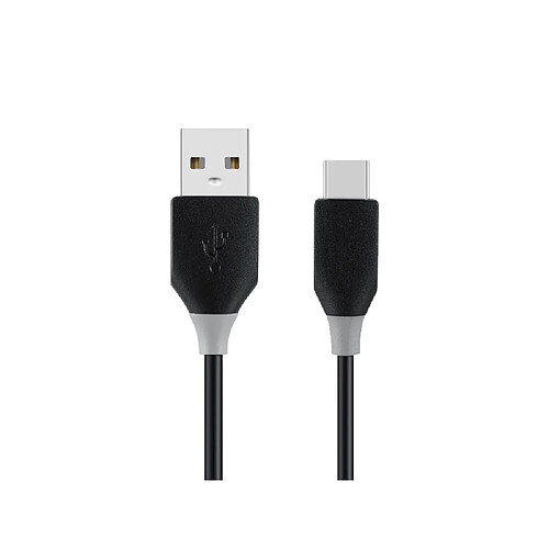 Eko Câble USB-C vers USB-A 2.0 3A Charge et Synchronisation 480Mbps 1m Noir