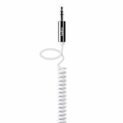 Seven 7 Belkin AV10126cw06 Câble auxiliaire audio haute qualité Jack 3,5 mm 1,80 m Blanc