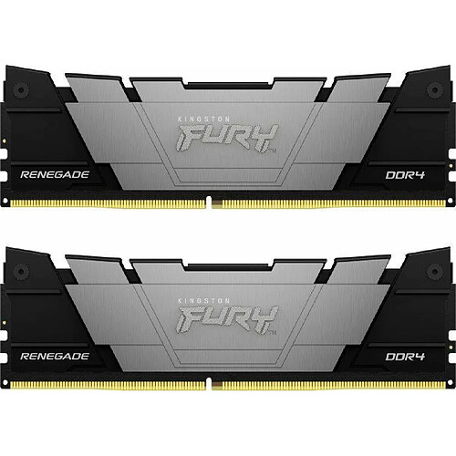 Kingston FURY Renegade 64Go 3200 DDR4 CL16 DIMM (Kit de 2) Mémoire pour PC de Gamer - KF432C16RB2K2/64