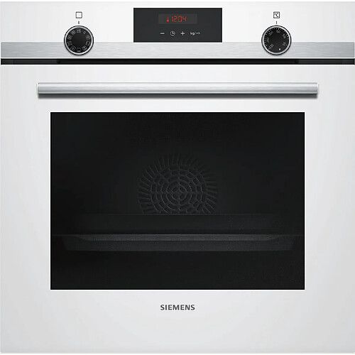 Four intégrable 71l 60cm a pyrolyse blanc - hb573abv0 - SIEMENS