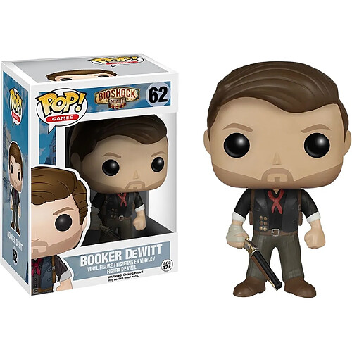 BIOSHOCK - Bobble Head POP N°62 - Booker Dewitt