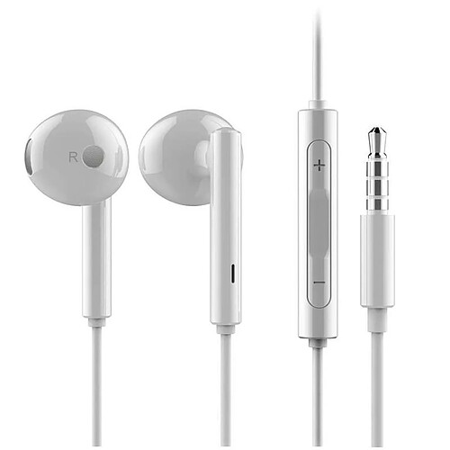 Appbot Link Kit piéton Huawei Original AM115 avec contrôle du volume et micro Blanc