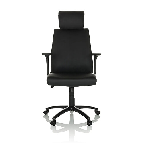 Chaise de bureau / fauteuil de direction PROVIDO I similicuir noir hjh OFFICE