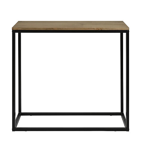 Ds Meubles Table console Icub 35x70x82h cm Noir