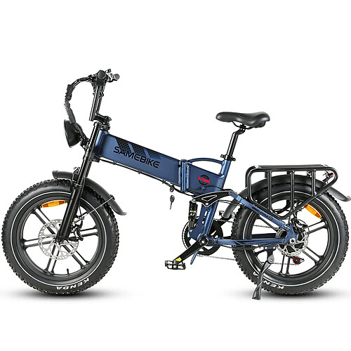 Vélo électrique SAMEBIKE RS-A02 - moteur 750W batterie 48V17AH autonomie 55KM frein à disque hydraulique - Bleu