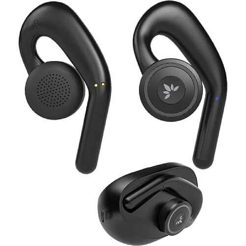 Avantree TWS116 Écouteurs Sans Fil Bluetooth Intra-Auriculaire Station de Charge Noir