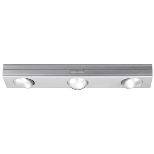 Paulmann Réglette LED 3 spot à pile AAA 3x0,18W