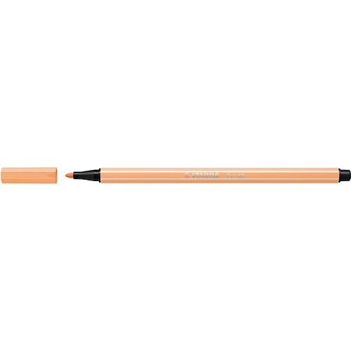 STABILO Stylo feutre Pen 68, orange clair ()