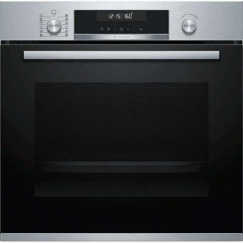 Four intégrable multifonction 71l 60cm a pyrolyse inox - hbg5780s6 - BOSCH