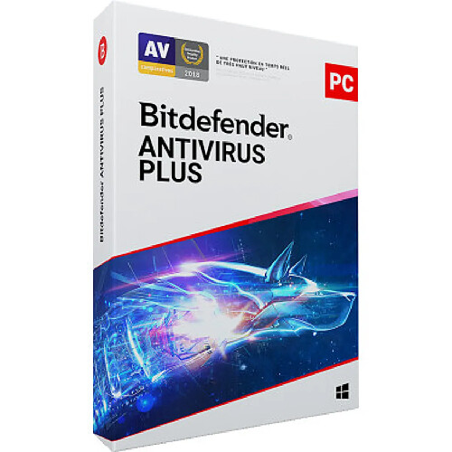 Bitdefender Antivirus Plus 2021 - Licence 1 an - 3 postes