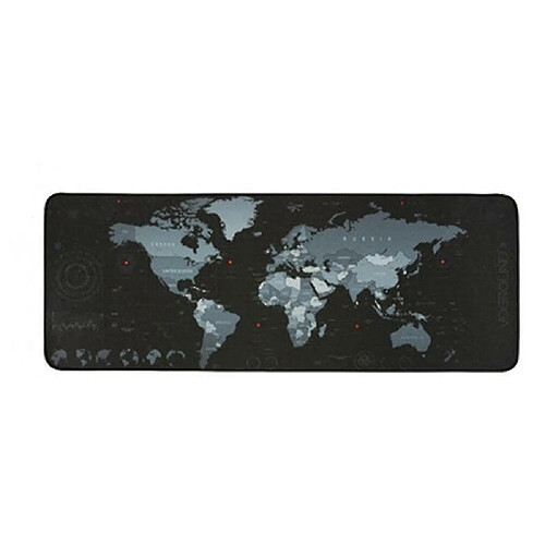 Elixir Tapis de souris de jeu grand tapis de souris grand tapis de souris ordinateur tapis de souris sculpté carte du monde tapis de souris bureau