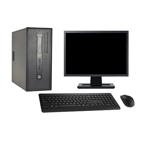 PC Tour HP ProDesk 600 G1 Ecran 27" i7-4790 RAM 8Go SSD 960Go Windows 10 Wifi · Occasion