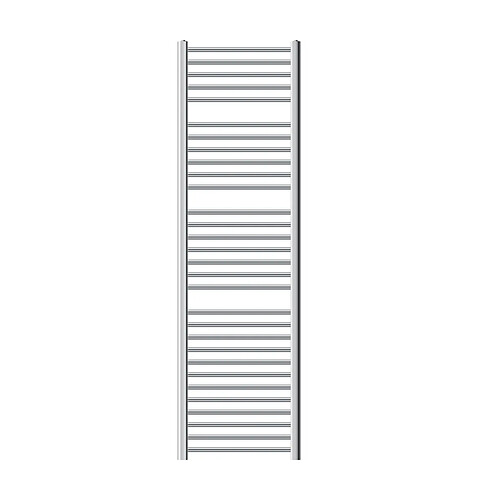 LuxeBath Radiateur Design Sahara - 500 x 1800 mm - Chrome - Connexion Latéral - Forme Droit