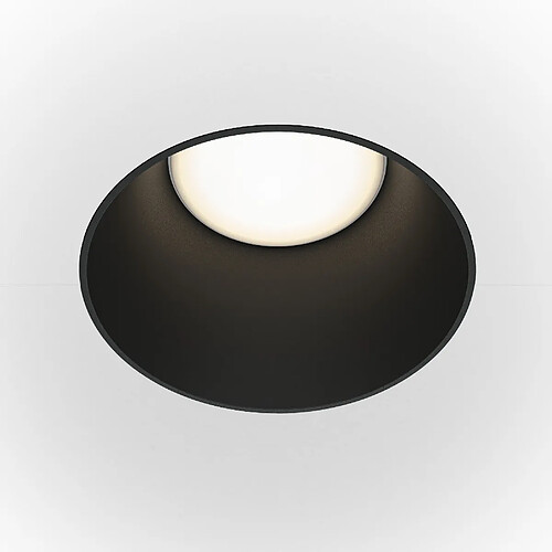 MAYTONI Downlight Encastré Rond Noir GU10