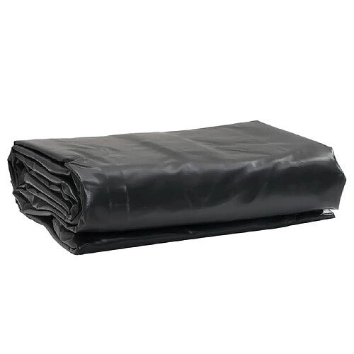 vidaXL Bâche anthracite 6x8 m 650 g/m²