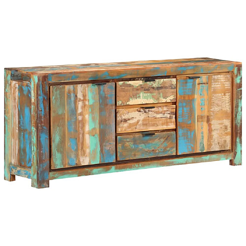 vidaXL Buffet 175x40x75 cm Bois de récupération massif