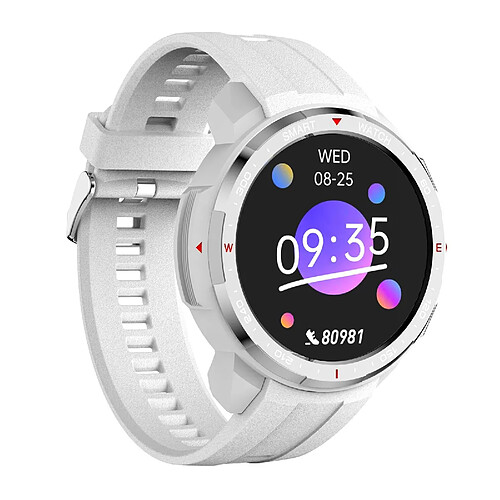 Yonis Montre Connectée 1.28' TFT Bluetooth Appel 8G Etanche IP67