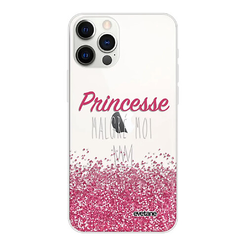 Evetane Coque iPhone 12/12 Pro souple silicone transparente