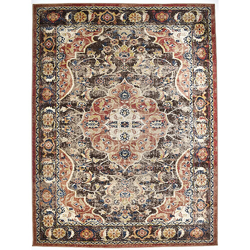 Hadorn Tapis 213x152 brun Limited Edition