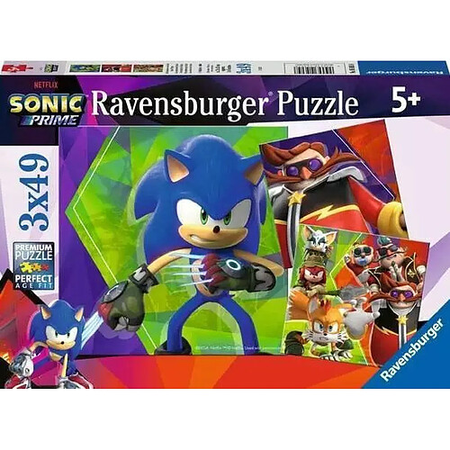 Ravensburger- Sonic Prime Puzzle Enfant, 4005556056958