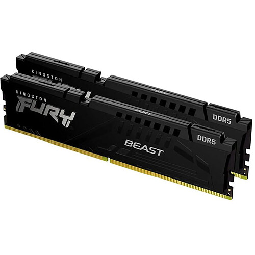 Kingston 64GB 5200 DDR5 DIMM Kit2 FURY B WHT RGB