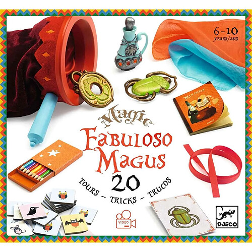 Djeco DJ09962 - Fabuloso Magus 20 tours de magie