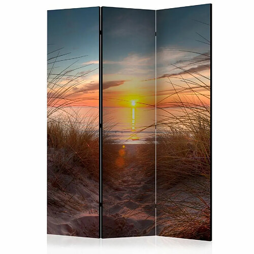 Paris Prix Paravent 3 Volets Sunset Over the Atlantic Ocean 135x172cm