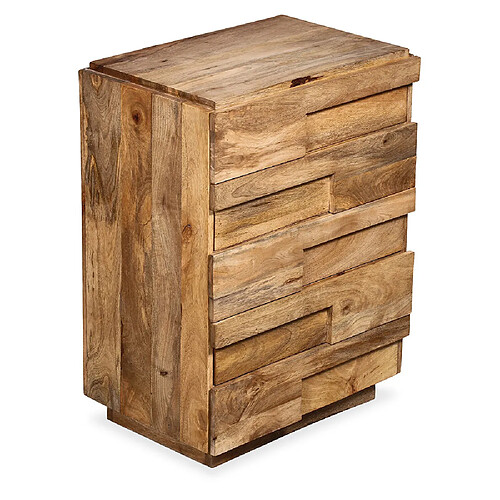 ICONIK INTERIOR Commode faite main en bois de manguier Bois naturel