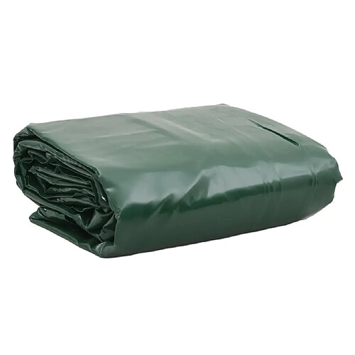 vidaXL Bâche vert 4x4 m 650 g/m²