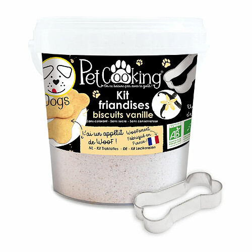 Scrapcooking Kit friandises pour chien à la vanille 400 g