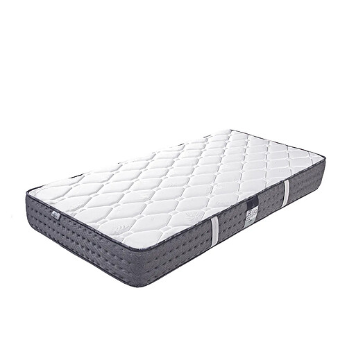 LUXURY LITERIE Matelas 90x190 cm, Sleeperfect, 20 cm, mémoire de forme, ferme, indépendance du couchage, face été/hiver