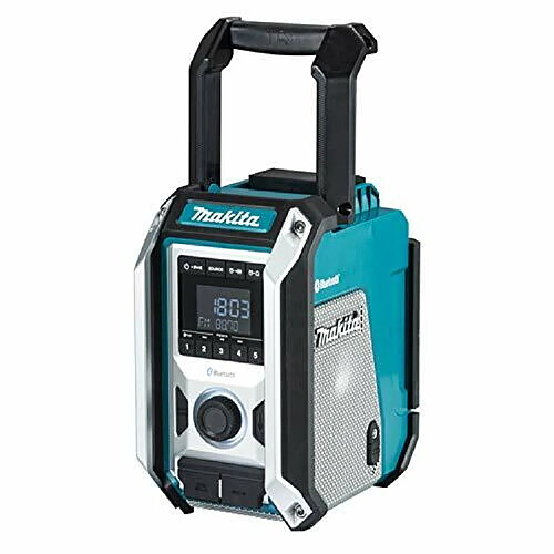 Makita DMR114 Radio de Chantier Bluetooth 12 à 18 V Li-ION (Produit Seul), Bleu