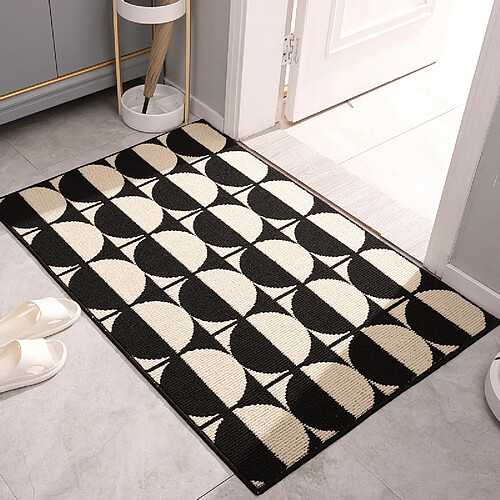 LUUCOZK Tapis de porte d'entrée antidérapants pour entrée intérieure - Motif 2-60x90cm