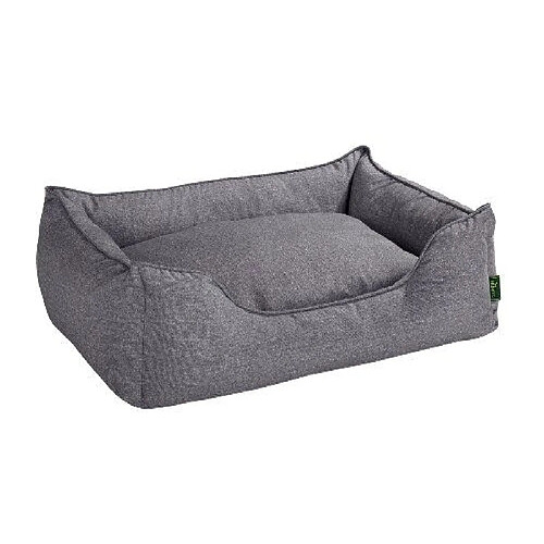 Hunter 61431 Boston Panier pour chien Gris Taille L Dimensions ext. 100 x 72 x 27 cm + Coussin int. 85 x 52 cm